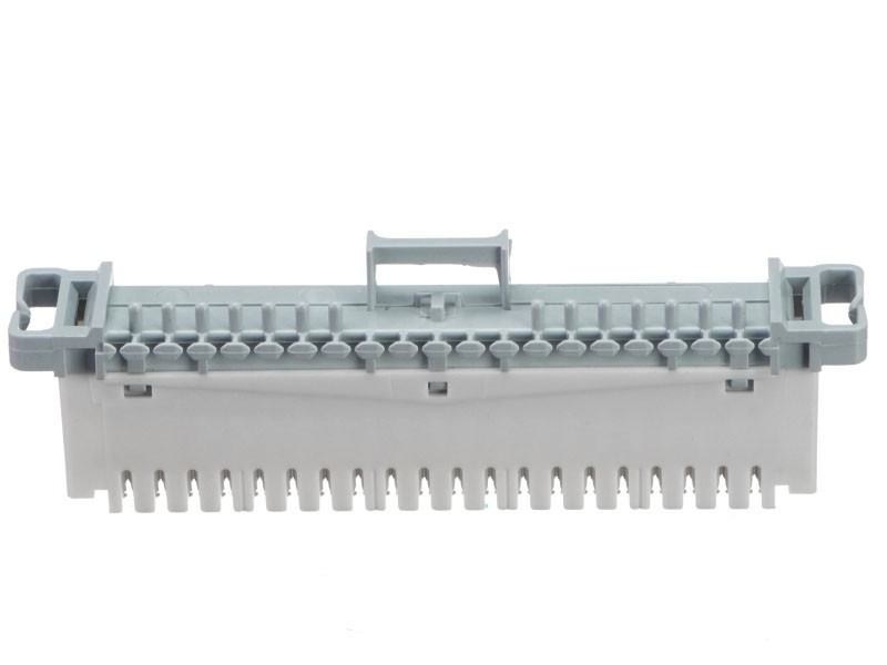 Плинт ТК размык., ABS, 10 пар, медь, нумерация (1-0), бело-серый NETKO Optima