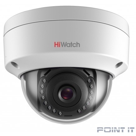HiWatch DS-I402(B) (2.8 mm) Видеокамера IP 2.8-2.8мм цветная корп.:белый