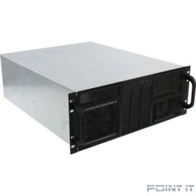 Procase RE411-D6H8-FE-65 Корпус 4U server case,6x5.25+8HDD,черный,без блока питания,глубина 650мм,MB EATX 12&quot;x13&quot;, панель вентиляторов 3*120x25 PWM