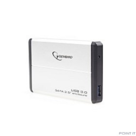 Gembird EE2-U3S-2-S Внешний корпус 2.5" Gembird EE2-U3S-2-S, серебро, USB 3.0, SATA, металл