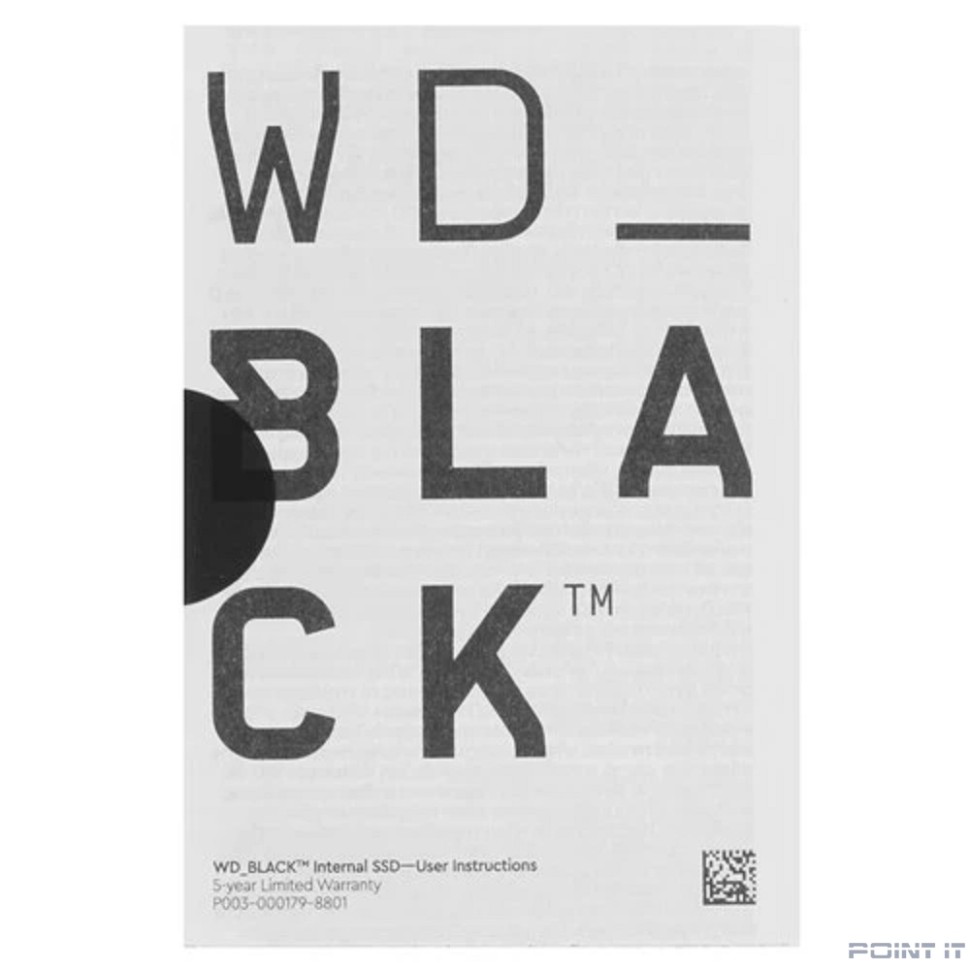 WD SSD Black SN7100, 500GB, M.2(22x80mm), NVMe, PCIe 4.0 x4, TLC, WDS500G4X0E