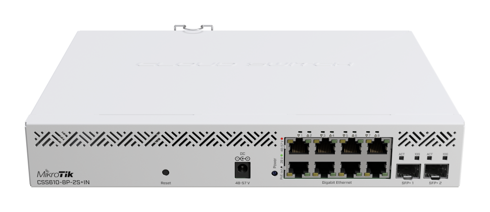 PoE коммутатор MikroTik CSS610-8P-2S+IN