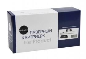 Картридж NetProduct (N-E-16) для Canon FC 200/210/220/230/330, 2K