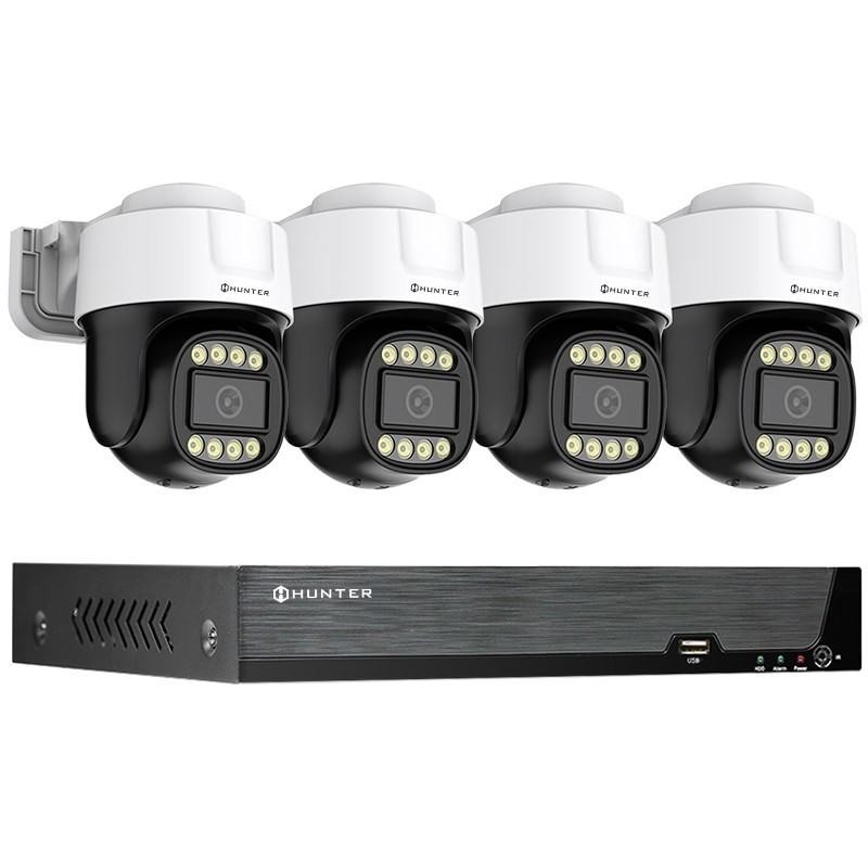 KIT8452-IPz комплект IP видеонаблюдения 5 Мп Hunter