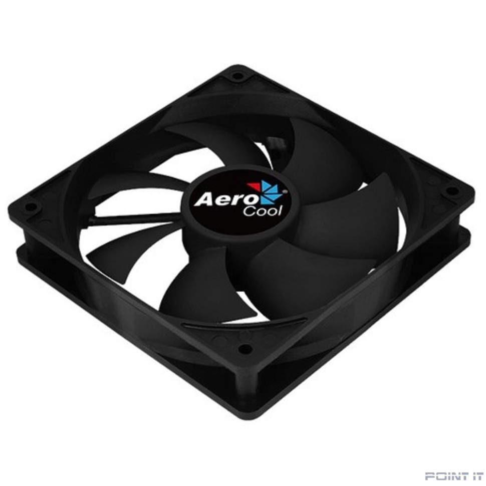 Fan Aerocool Force 12 / 120mm/ 3pin+4pin/ Black