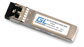 Модуль GIGALINK SFP+, 10Гбит/с, два волокна, SM, 2хLC, 1550 нм, 14 дБ (до 40 км) DDM
