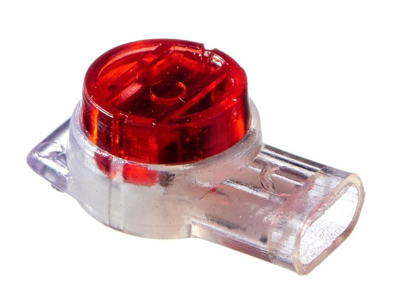 Соединитель кабельный тип Скотчлок-3 (3 проводника) для жил 0,4-0,9 мм, внешний диаметр 1,67 мм (100 штук/упаковка), NETKO Optima