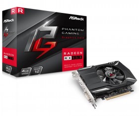 Видеокарта PCIE16 RX 550 4GB GDDR5 PHANTOM G R RX550 4G ASROCK