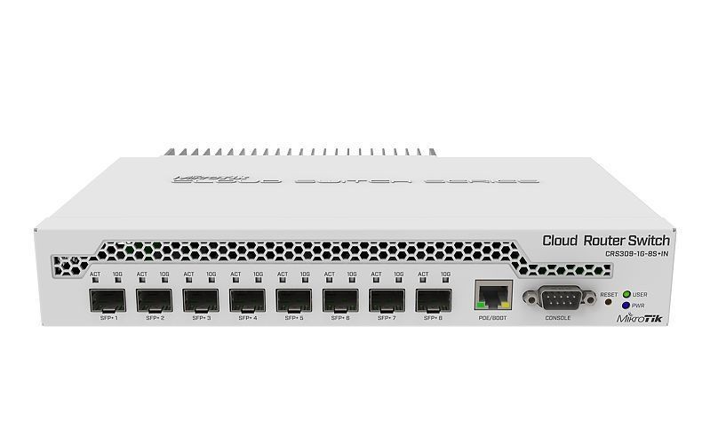 Коммутатор MikroTik CRS309-1G-8S+IN