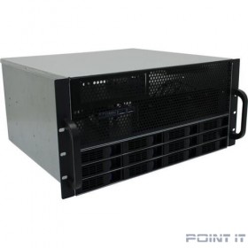 Procase ES512XS-SATA3-B-0 Корпус 5U Rack server case (12 SATA3/SAS 12Gb hotswap HDD), черный, без блока питания, глубина 400мм, MB 12&quot;x13&quot;