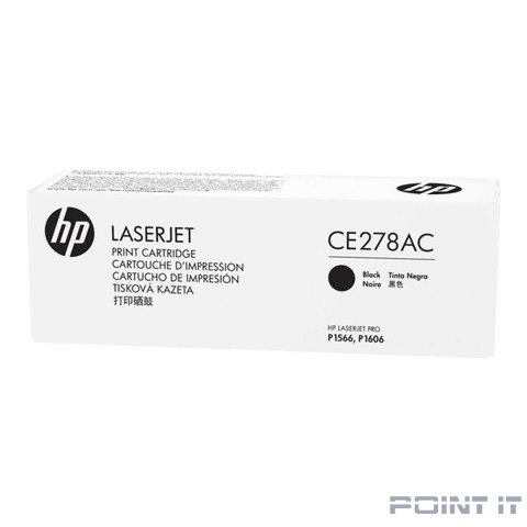 HP Картридж CE278A_ лазерный (2100 стр) (белая коробка)