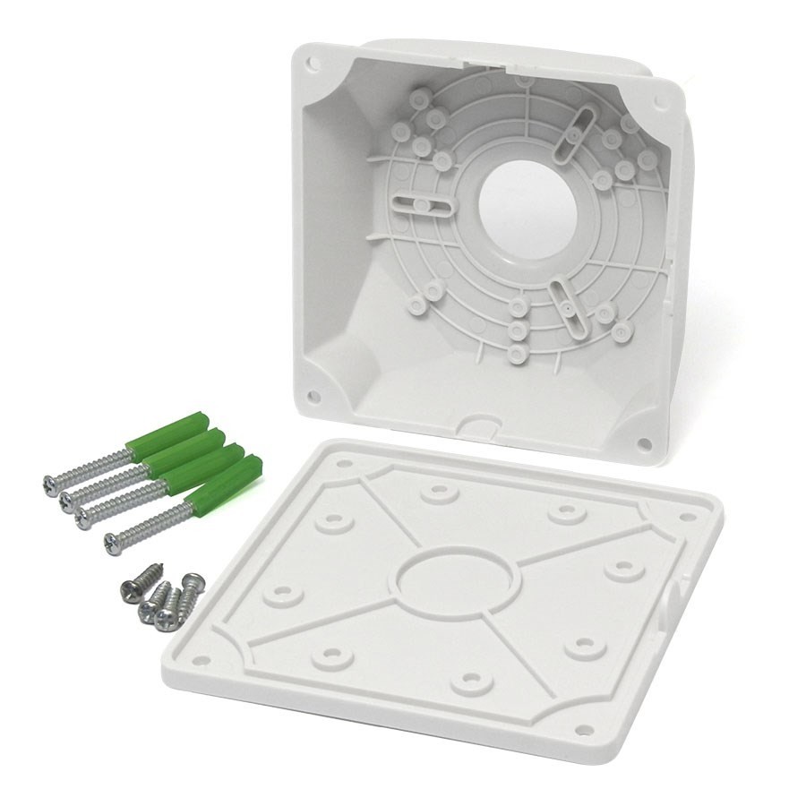 Накладная распределительная коробка Amatek AV-BB1F пластмассовая 7000314 6шт