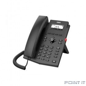 Телефон IP Fanvil X301G  c б/п черный
