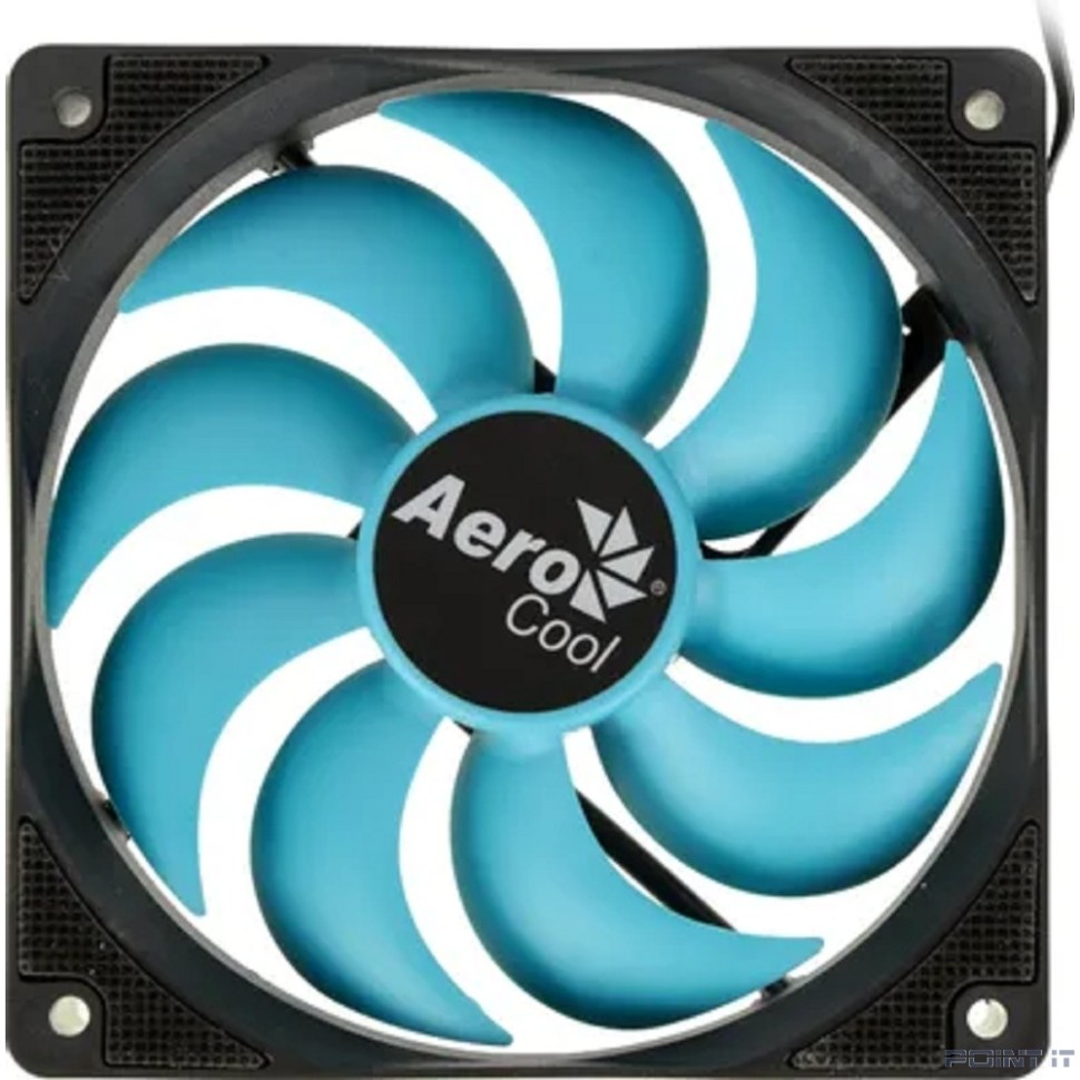 Fan Aerocool Motion 12 Plus / 120mm/ 3pin+Molex/ Black