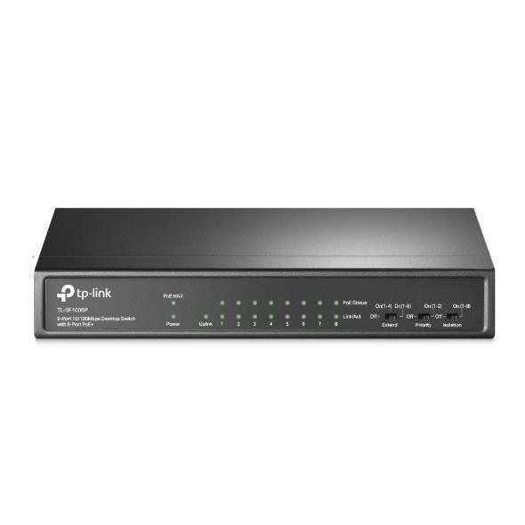 Коммутатор 9PORT 10/100M 8P POE+ TL-SF1009P TP-LINK