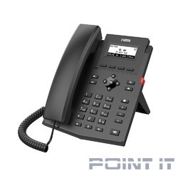 Телефон IP Fanvil X301  c б/п черный