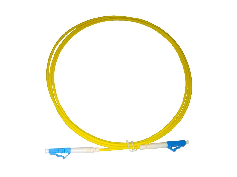 Патч-корд оптический соединительный LC-LC/UPC SM Simplex 3.0мм 9/125, LSZH