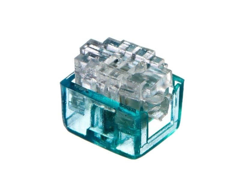 Соединитель кабельный тип Скотчлок-4 (врезной) для жил 0,4-0,9 мм, внешний диаметр до 1,67 мм (100 штук/упаковка), Netko 10 упаковок