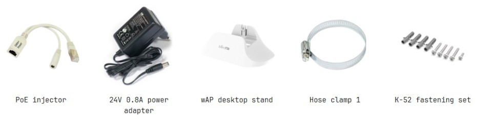 IoT-шлюз для LoRa MikroTik wAP LR2 kit