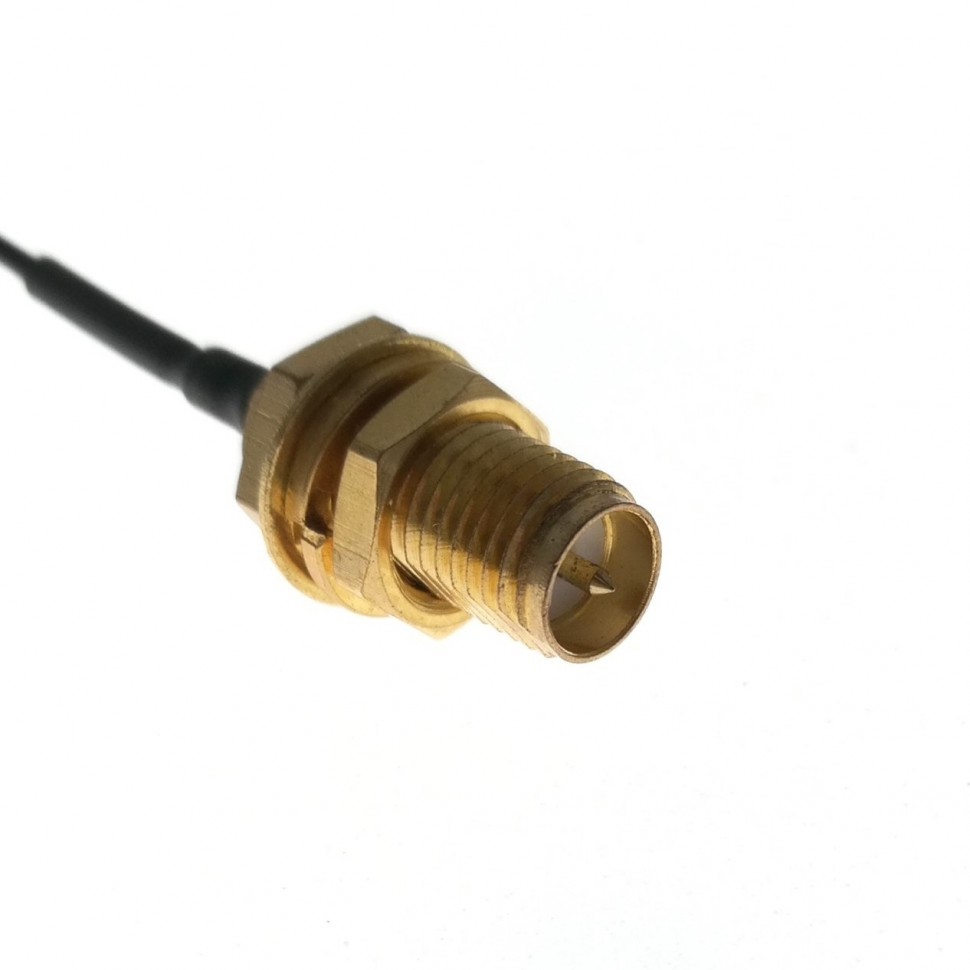 Адаптер для модема (пигтейл) IPEX4(MHF4)-RP-SMA(female) кабель RF0,81 30см.