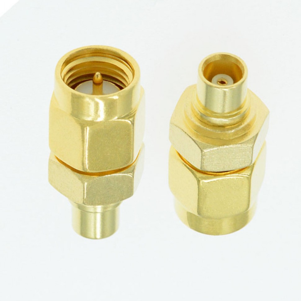 ВЧ-адаптер SMA(male)-MCX(female)