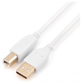 Кабель USB A (M)/USB B (M) 1.8M 00-00028931 WHITE GOPOWER