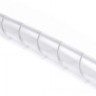 Лента спиральная монтажная пластиковая d12мм (бандаж для кабеля), Netko, 10м