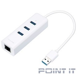 TP-Link UE330 3-портовый концентратор и гигабитный адаптер USB 3.0