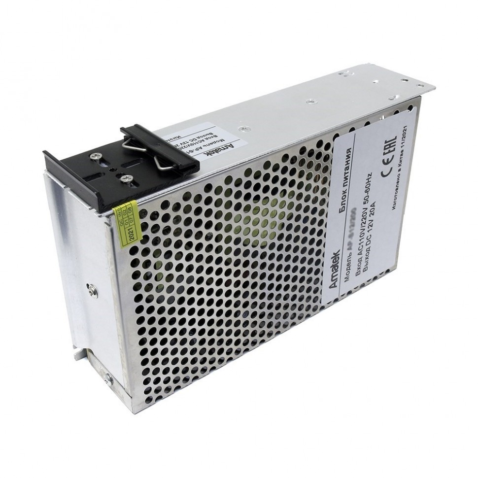 AP-S12/200 - блок питания 12В / 20А стабилизированный