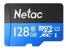 Карта памяти MICRO SDHC 128GB + ADP NT02P500STN-128G-R NETAC