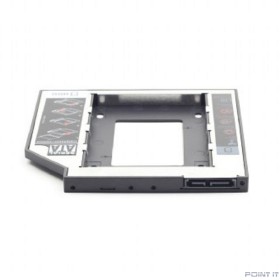 Gembird MF-95-02 Низкопрофильный адаптер для 2.5-дюймового накопителя в отсек 5.25 дюйма, 12 мм