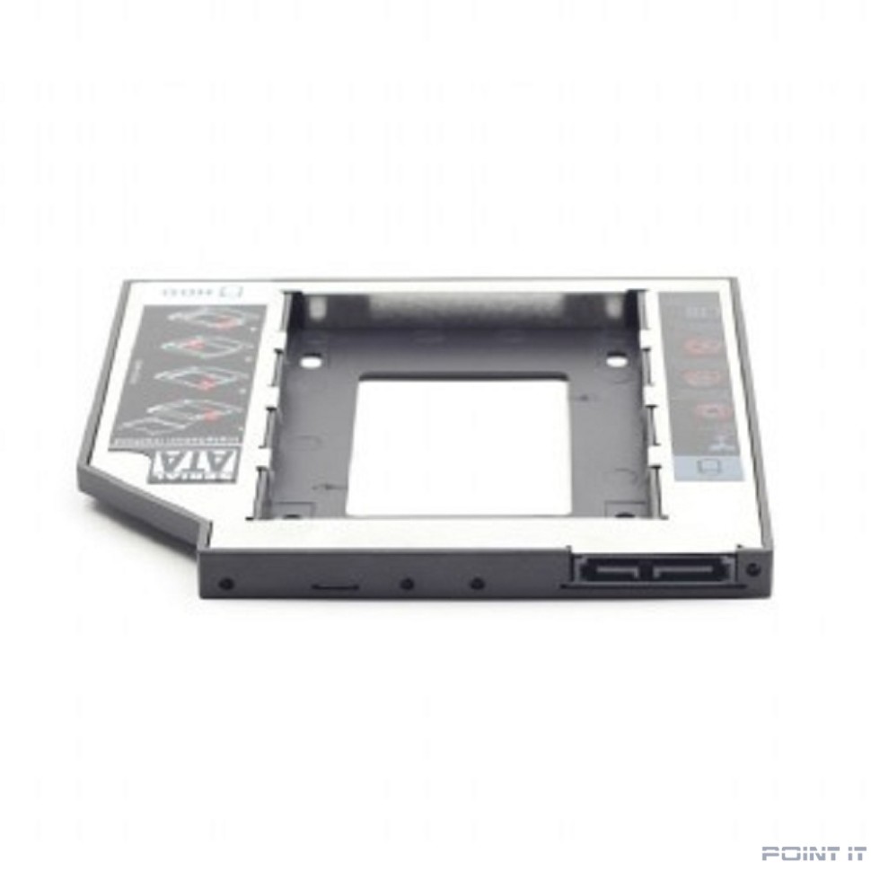 Gembird MF-95-02 Низкопрофильный адаптер для 2.5-дюймового накопителя в отсек 5.25 дюйма, 12 мм