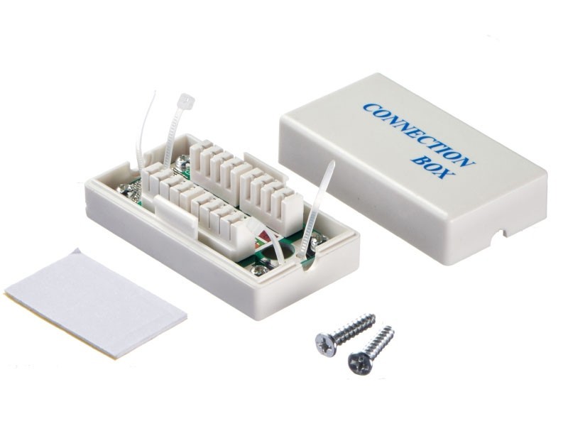 Соединительный модуль Dual IDC / cat.5e/ неэкранированный / белый, NETKO Optima