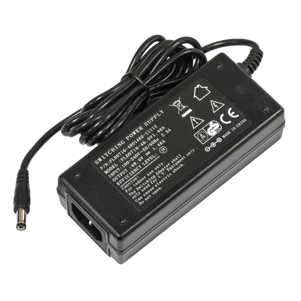 Блок питания 48 Вольт 1.45A MikroTik 48POW