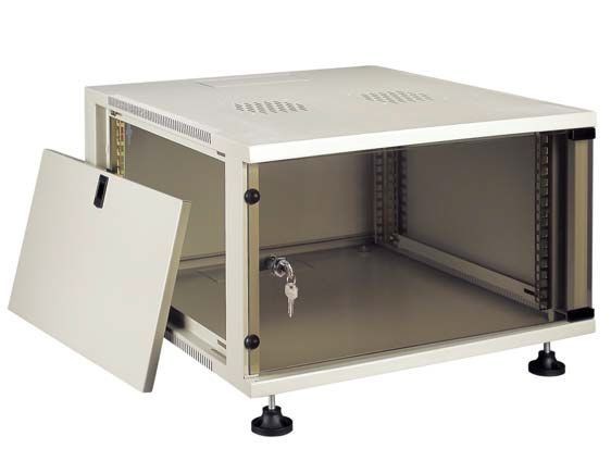 Шкаф настенный 20U серия NGQ (540х600х932,5), собранный, серый