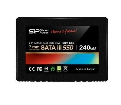 SSD жесткий диск SATA2.5" 240GB S55 SP240GBSS3S55S25 SILICON POWER