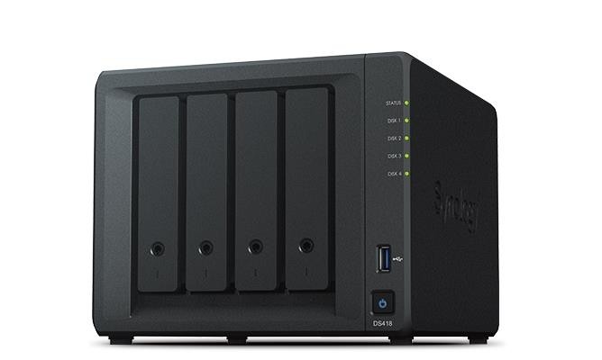 СХД настольное исполнение 4BAY NO HDD USB3 DS418 SYNOLOGY