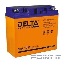 Delta DTM 1217  (17 А\ч, 12В) свинцово- кислотный аккумулятор  
