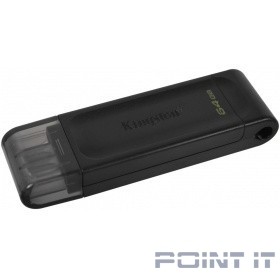 Флэш-накопитель USB-C 3.2 64GB DT70/64GB KINGSTON