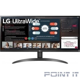 Монитор LCD LG 29&quot; 29WP500-B UltraGear {IPS 2560x1080 75hz 5ms 250cd 1000:1 8bit(6bit+FRC) HDR10 2xHDMI2.0 AudioOut }