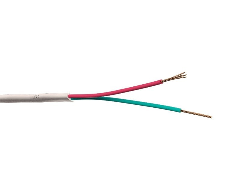 Кабель Телефонный 2с, CCS, Eurocable, 5м, плоский, белый