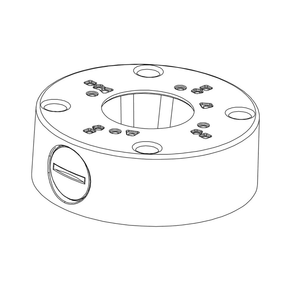 Распределительная коробка для видеокамер Amatek AV-BB9F