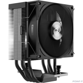 PCCooler R400 BK S115X/1200/1700/AM4/AM5 (TDP 180W, 90mm , 4 тепловые трубки 6мм, 650-2200RPM, 28,3dBa)