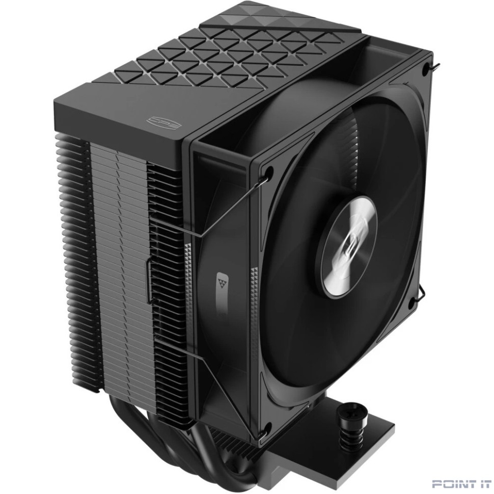 PCCooler R400 BK S115X/1200/1700/AM4/AM5 (TDP 180W, 90mm , 4 тепловые трубки 6мм, 650-2200RPM, 28,3dBa)
