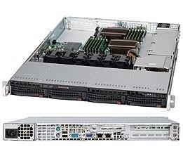 Корпус для сервера 1U 600W BLACK CSE-815TQ-600WB SUPERMICRO
