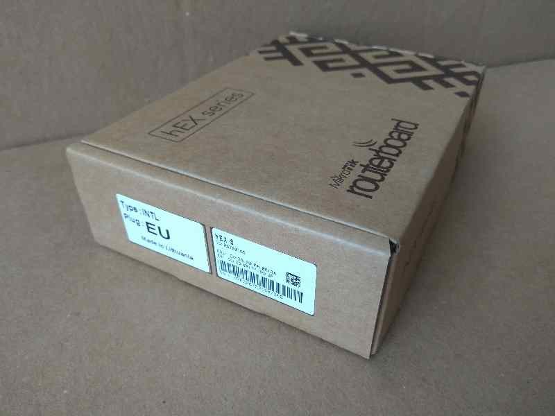 Маршрутизатор MikroTik hEX S
