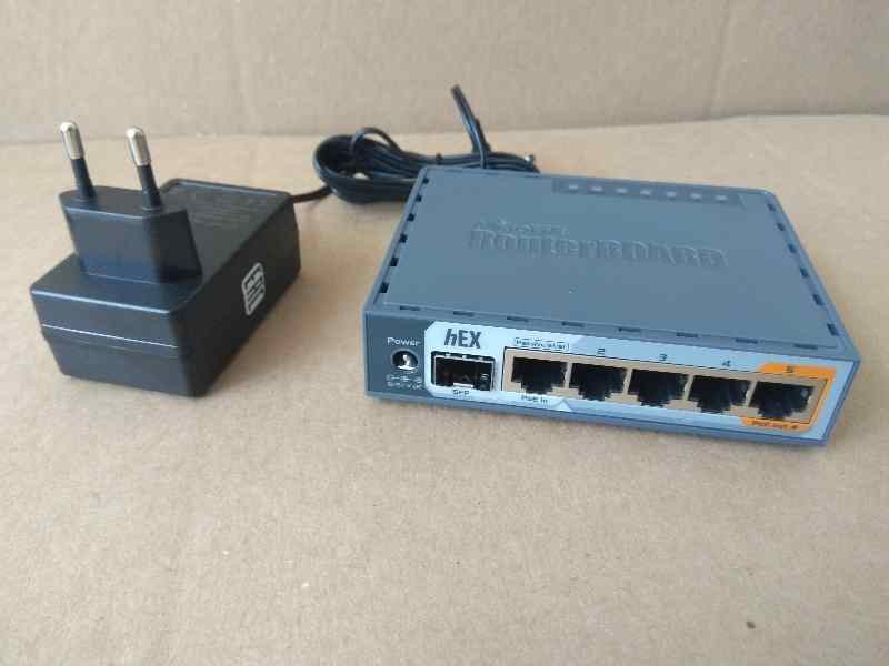 Маршрутизатор MikroTik hEX S
