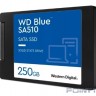 SSD WD 250Gb 2.5" SATA3 Blue SA510 (WDS250G3B0A)