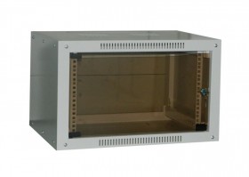 Шкаф настенный 4U серия NOP (600х450х281), разборный, серый