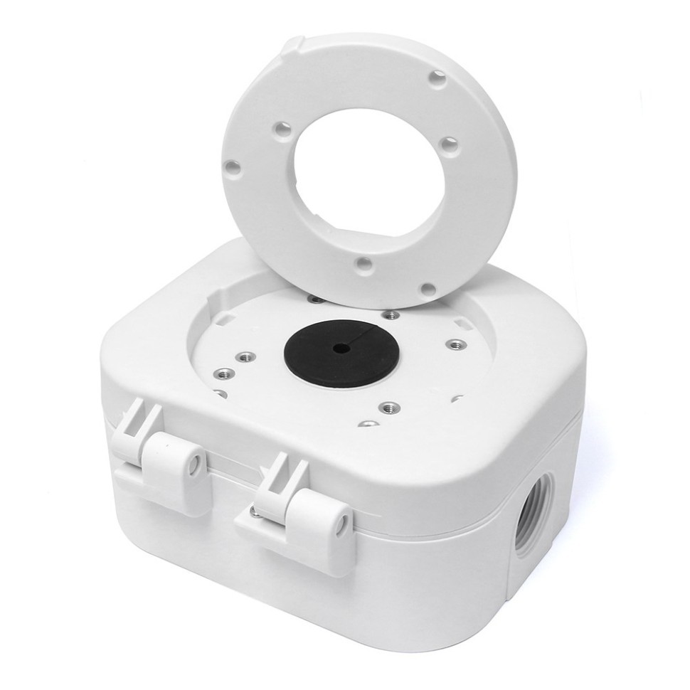 Распределительная коробка для видеокамер, пластик Amatek AV-BB4F